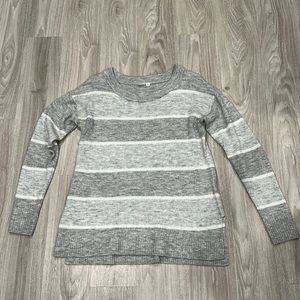 Gap Gray Striped Sweater, size S